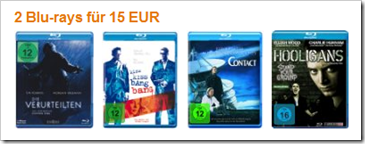 Blu-ray Aktionen bei amazon