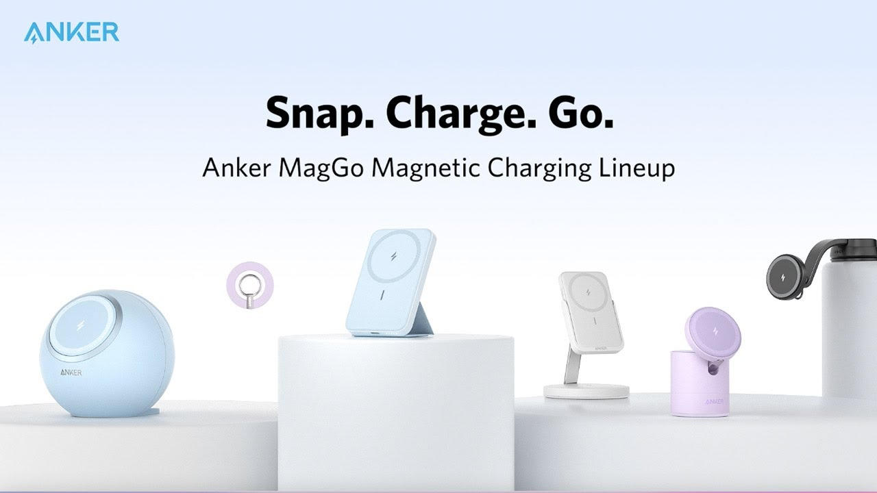 Anker: Neue MagGo-Produktreihe vorgestellt – Zubehör für MagSafe