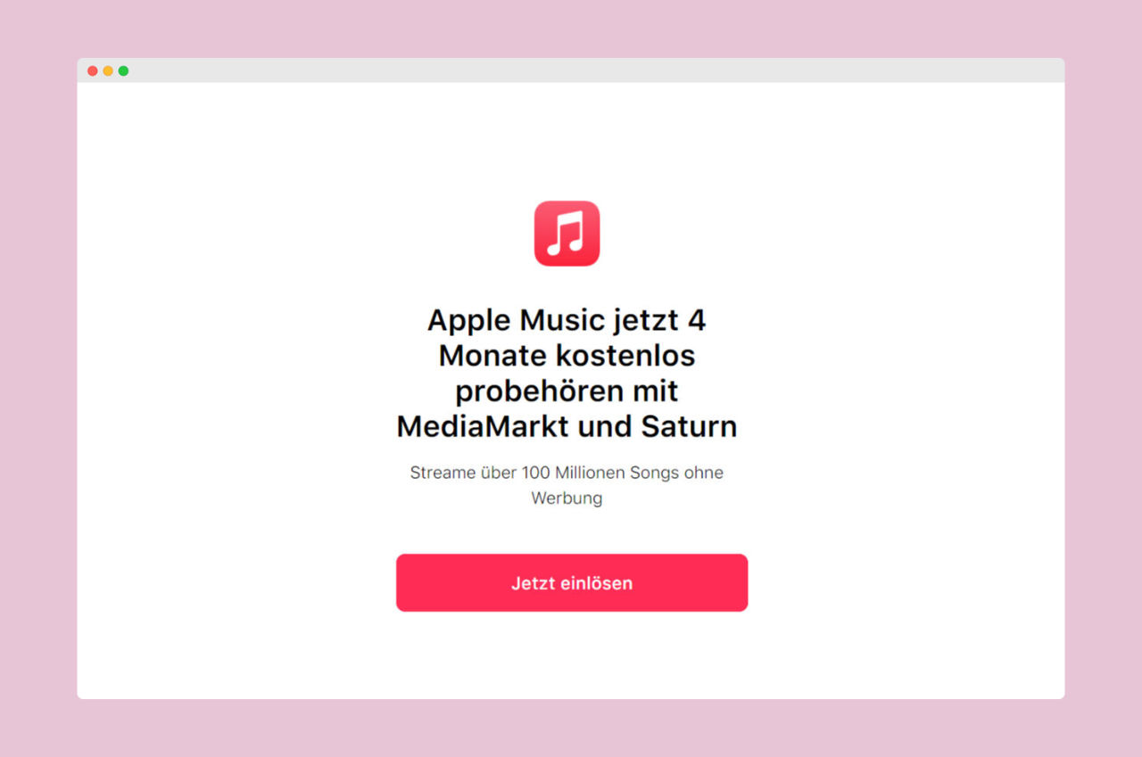 Hasta 4 meses GRATIS de Apple Music con MediaMarkt