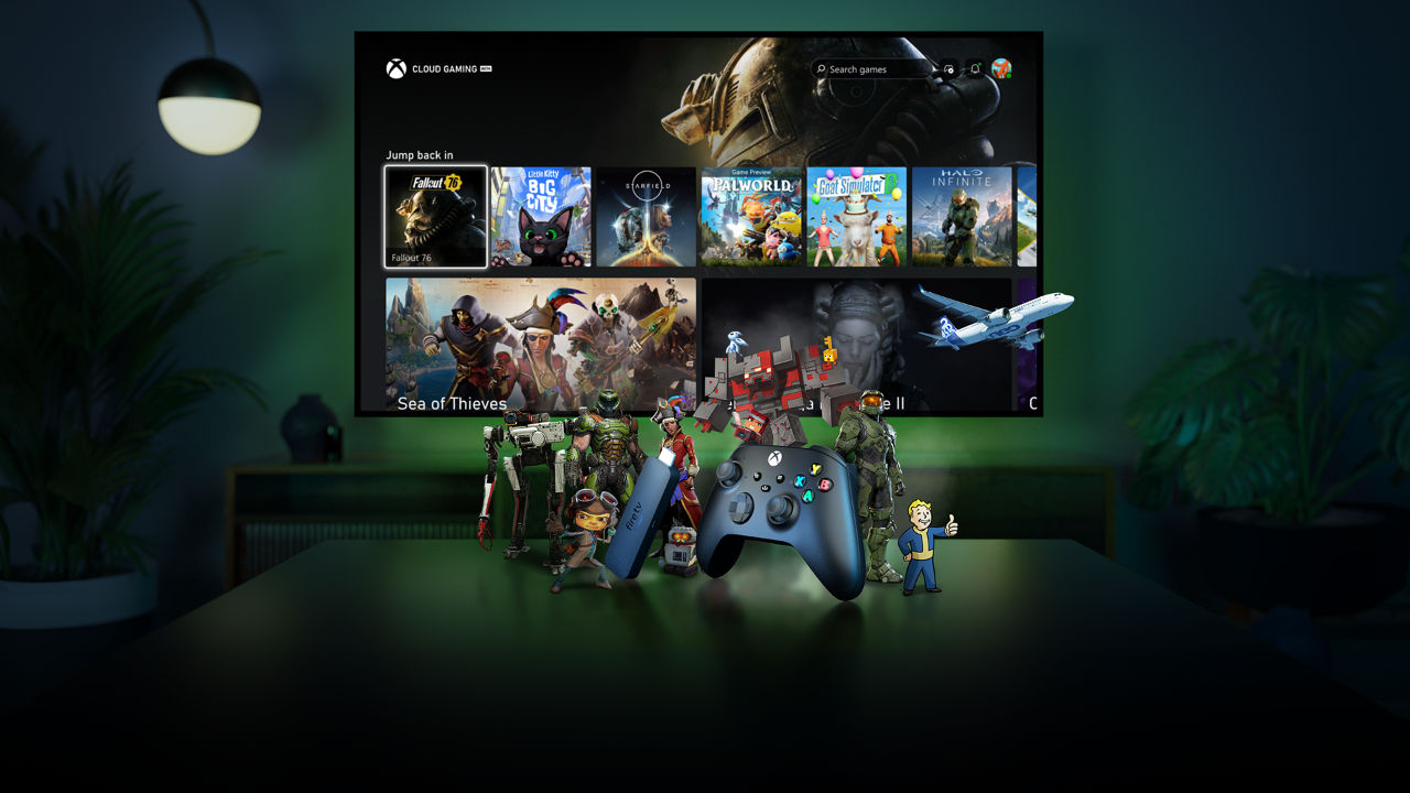 Xbox Cloud Gaming per Xbox Game Pass Ultimate und Fire TV ohne Konsole